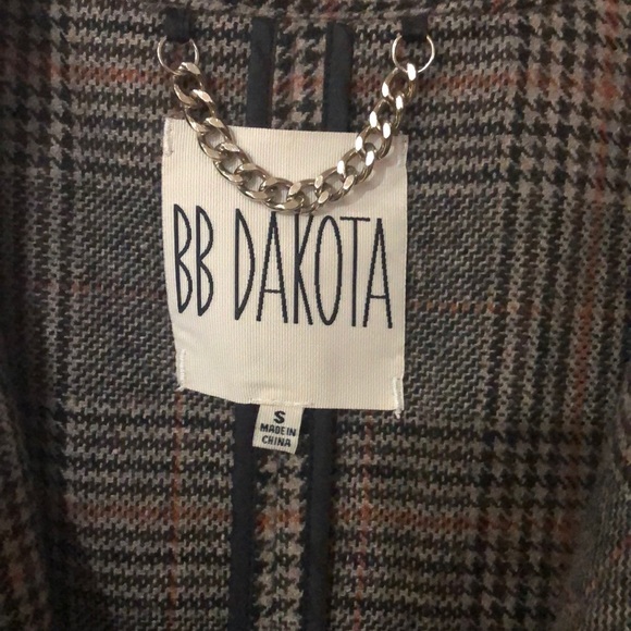 PLAID PONCHO - Picture 3 of 3